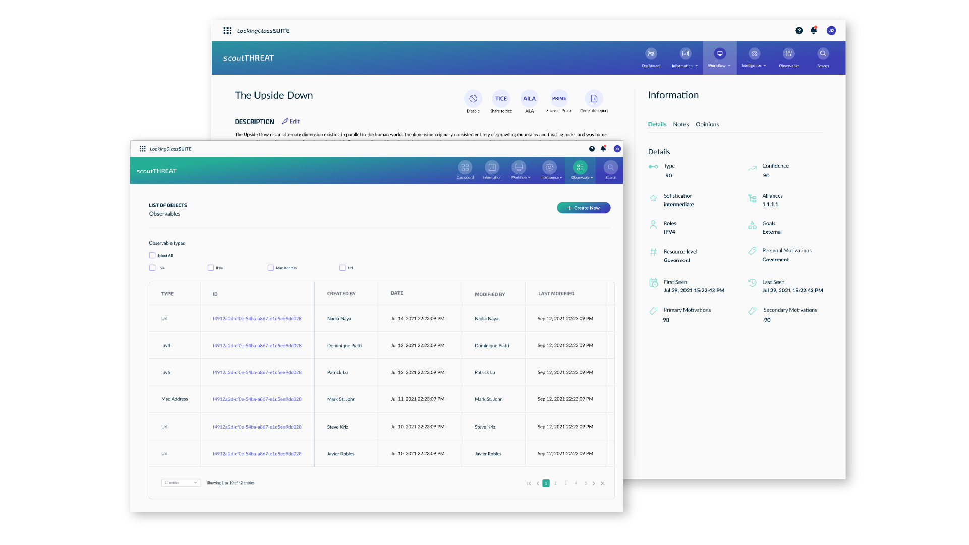 scoutTHREAT Key Features